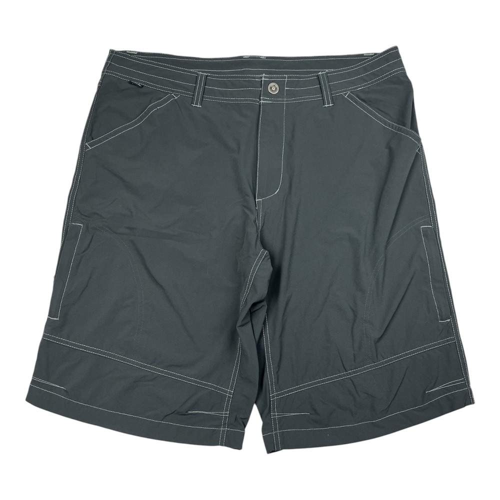 Kuhl Excellent Pre-Owned Renegade Hiking Shorts Men's 38 Gray Stretch